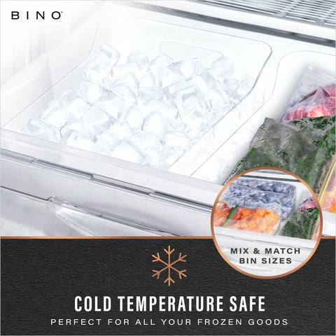 BINO SOHO X-Small clear bin in kitchen cabinet