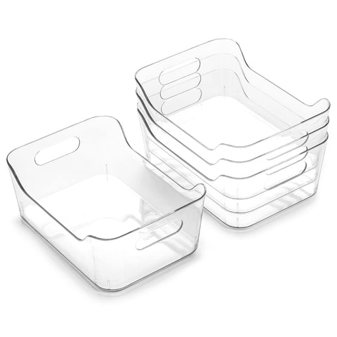 BINO x-small clear bin for compact pantry organization and quick access.