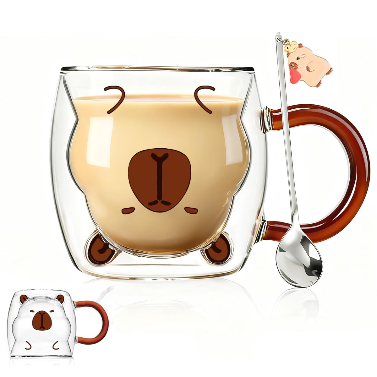 Binoster capybara mug with gift-ready packaging for birthdays