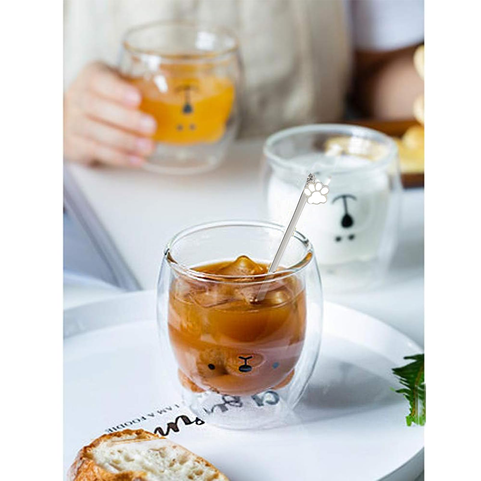 Binoster borosilicate glass heat-resistant close-up with crystal-clear finish.
