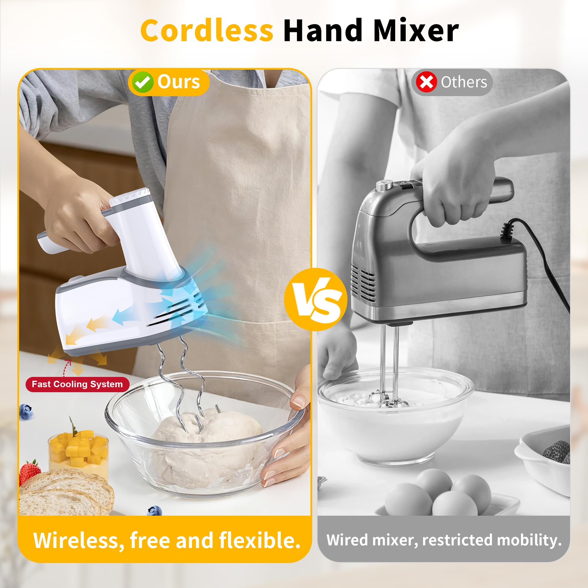 binROC 12-speed control dial for precise mixing across recipes.