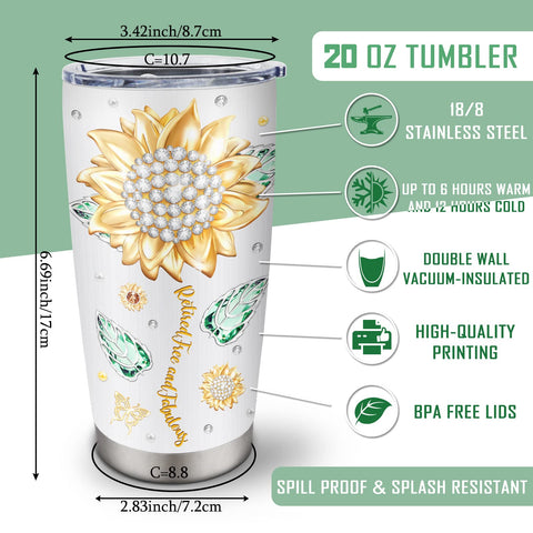Biomlon retirement tumbler airtight lid keeps beverages secure during travel.