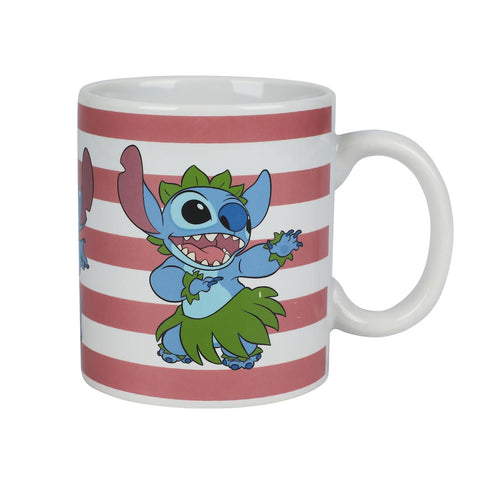 Bioworld Disney Stitch mug emphasizes 16-ounce capacity for beverages.