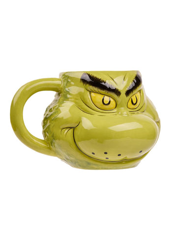Bioworld Grinch mug is hand-wash friendly for quick maintenance.
