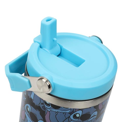 Bioworld handle-equipped tumbler offers easy one-handed carrying during commutes