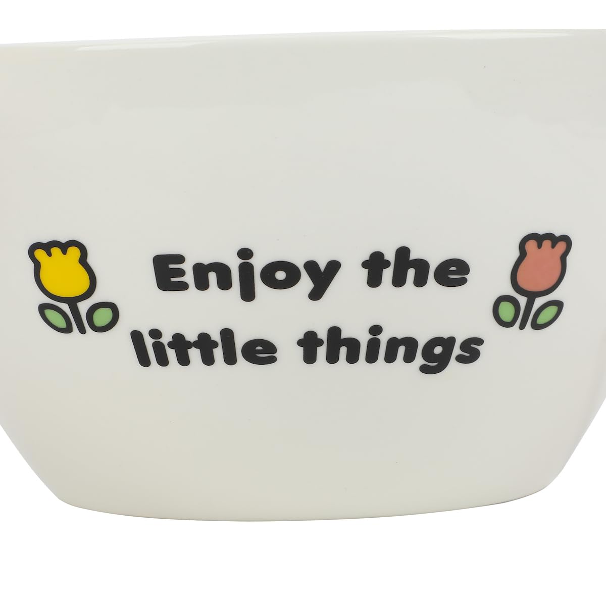 Bioworld Hello Kitty bowl wide mouth eases loading noodles and toppings.