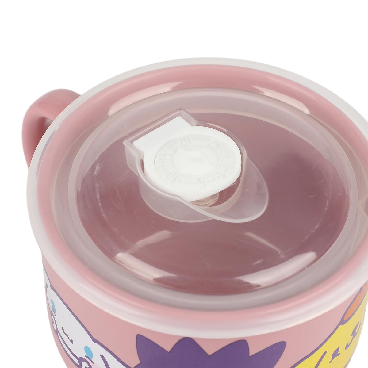 Bioworld Hello Kitty mug is microwave-safe for quick reheating of soups