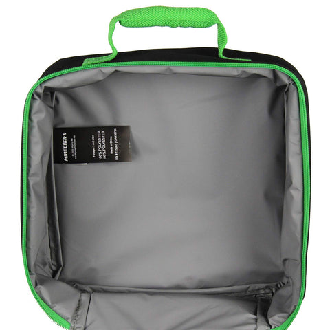 Bioworld insulated Creeper lunch bag keeps snacks fresh at school or work