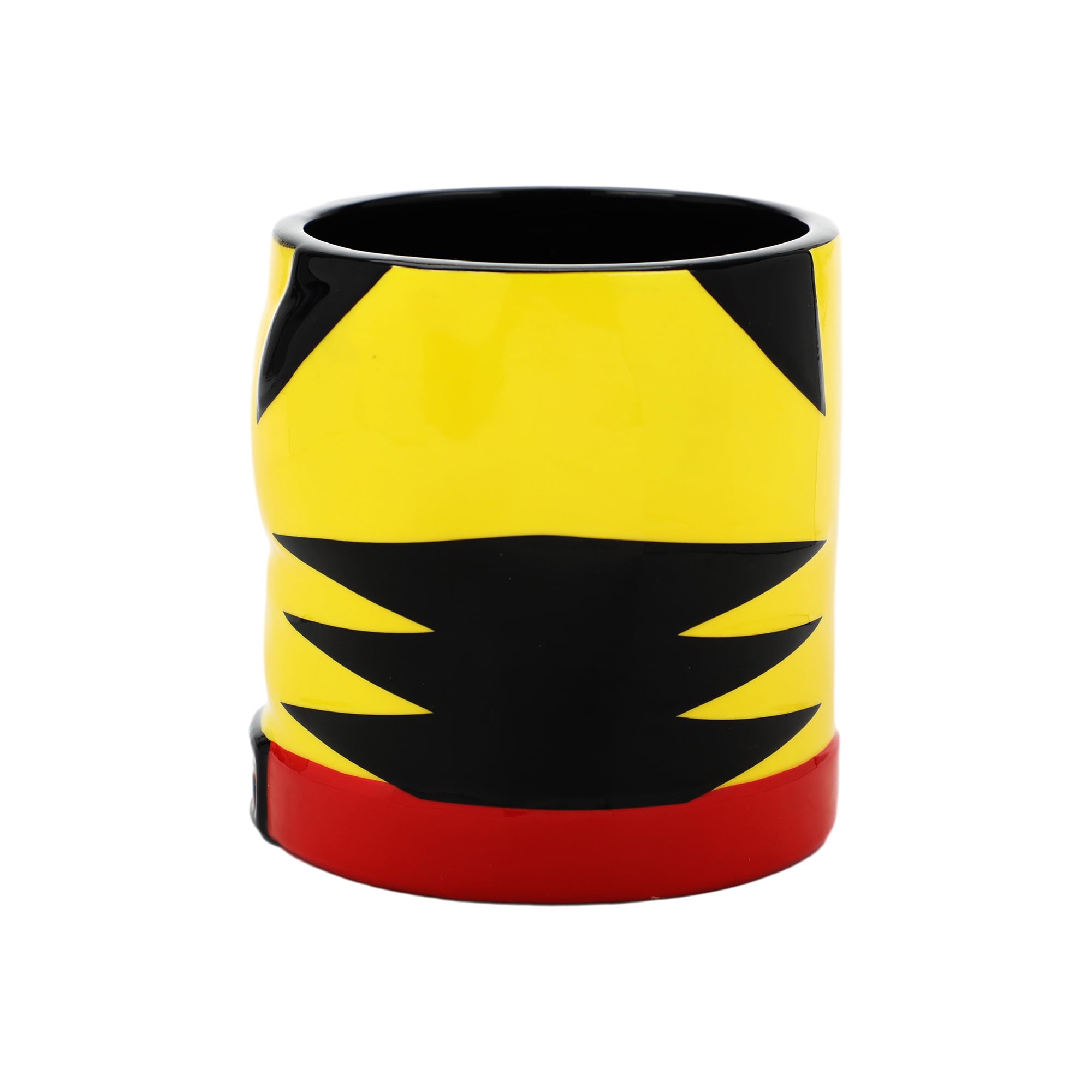 Bioworld X-Men Wolverine mug showcasing sculpted chest design for collectors