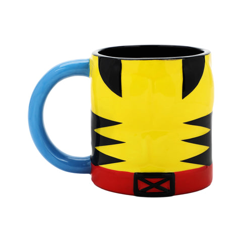 Bioworld X-Men Wolverine mug yellow ceramic ideal for bold morning coffee