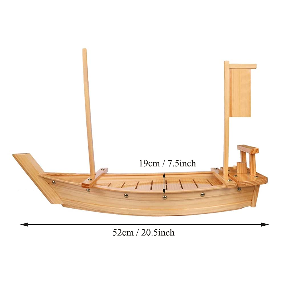 BIPEGE bamboo sushi boat ideal for catering or home entertaining.