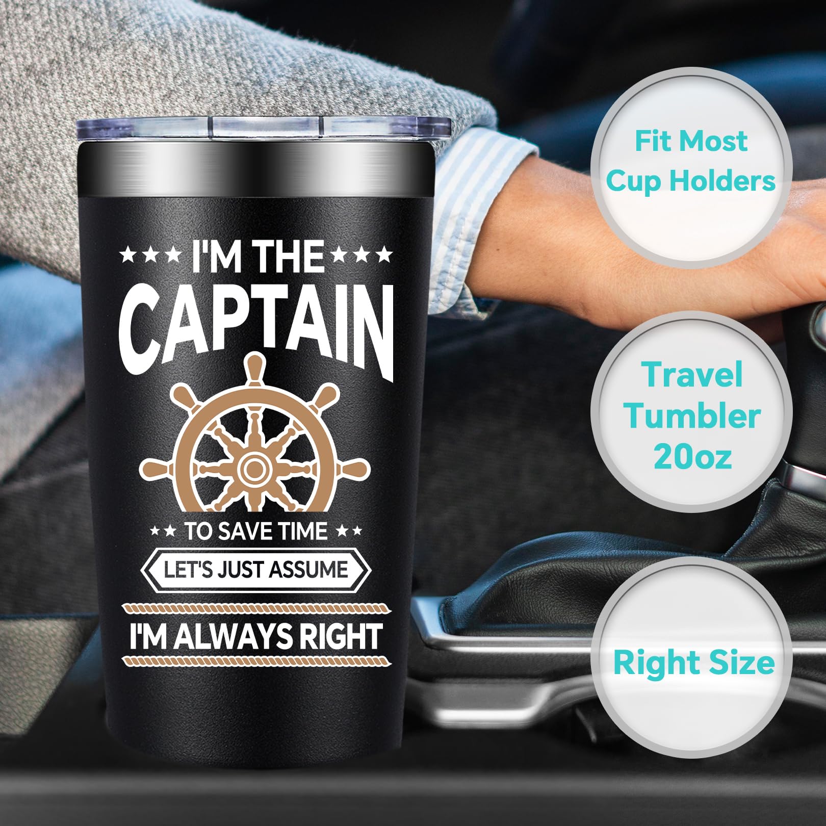 BirGILT boat owners gift ideal for captains and enthusiasts