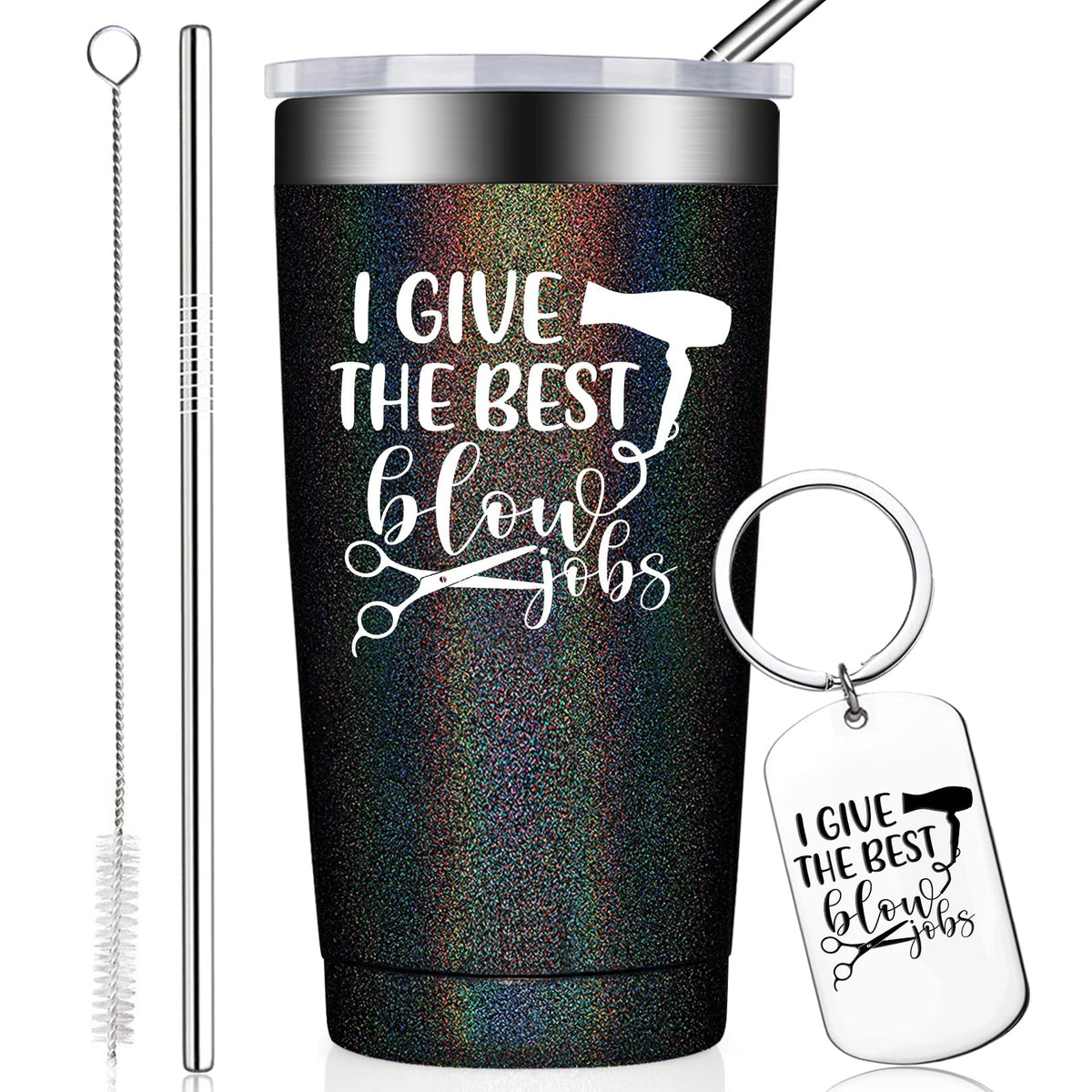 BIRGILT hair stylist tumbler 20oz, on-the-go hydration
