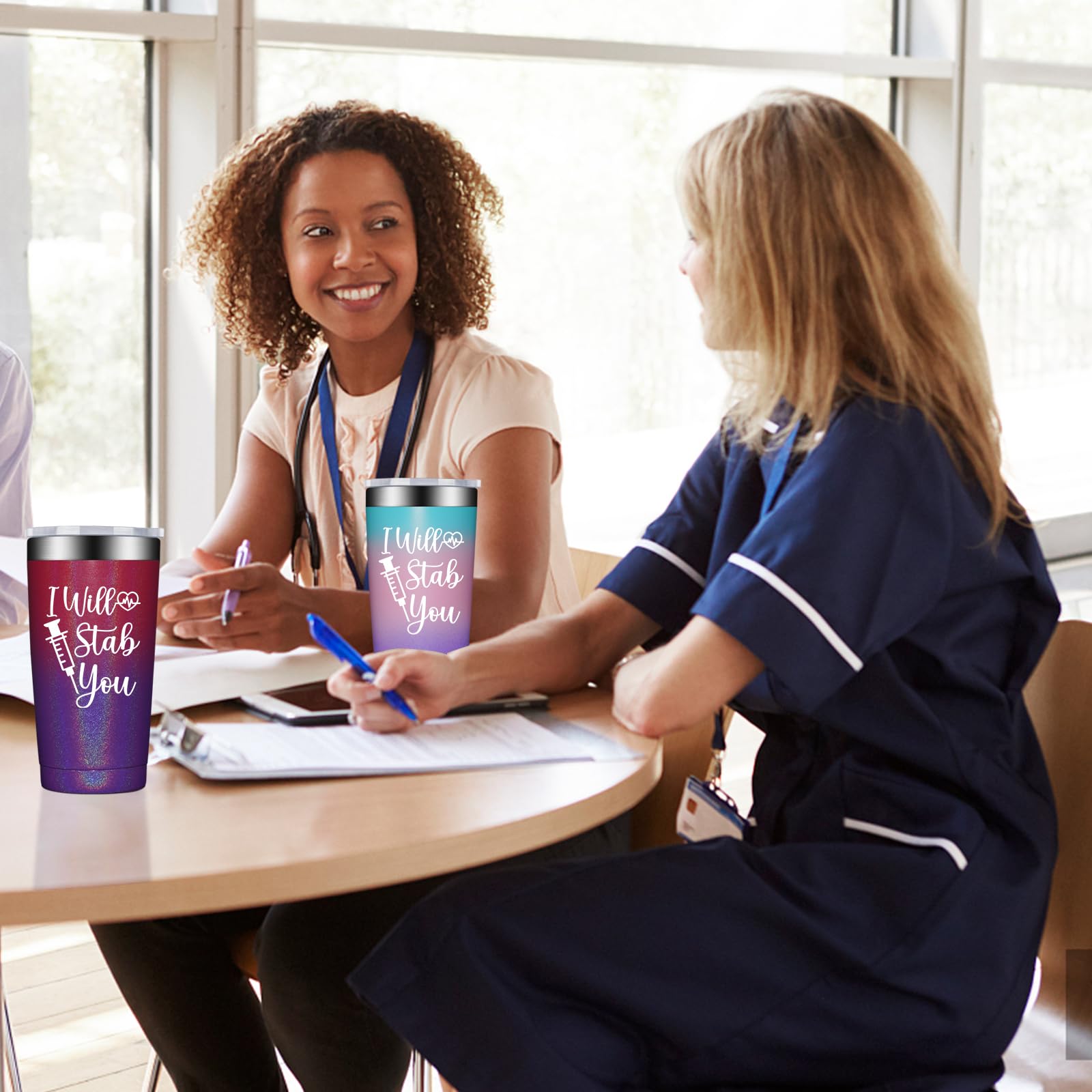 BirGILT nurse appreciation gift tumbler for Nurses Week.