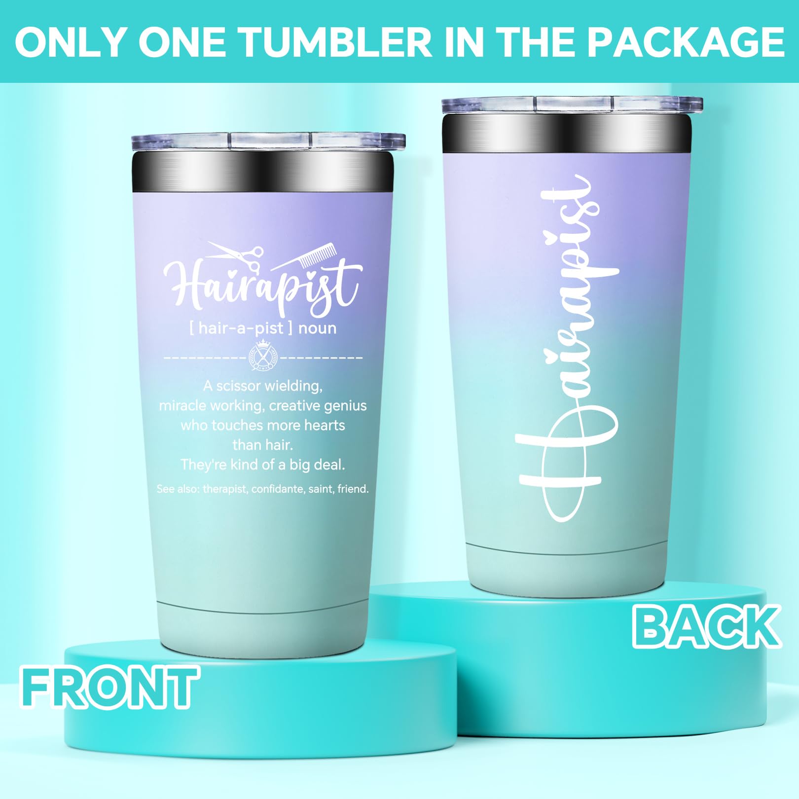 BIRGILT premium stainless steel tumbler preserves hot or cold beverages for long shifts.