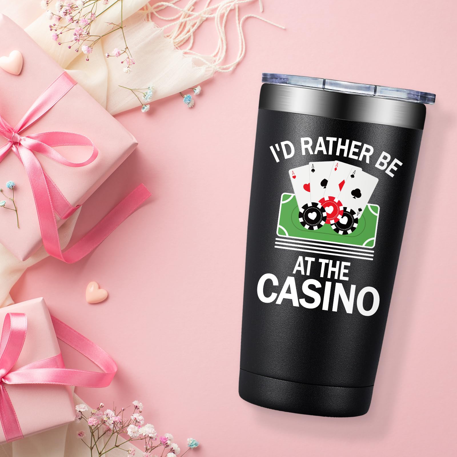 Birgilt tumbler maintains beverage temperature for games and commutes