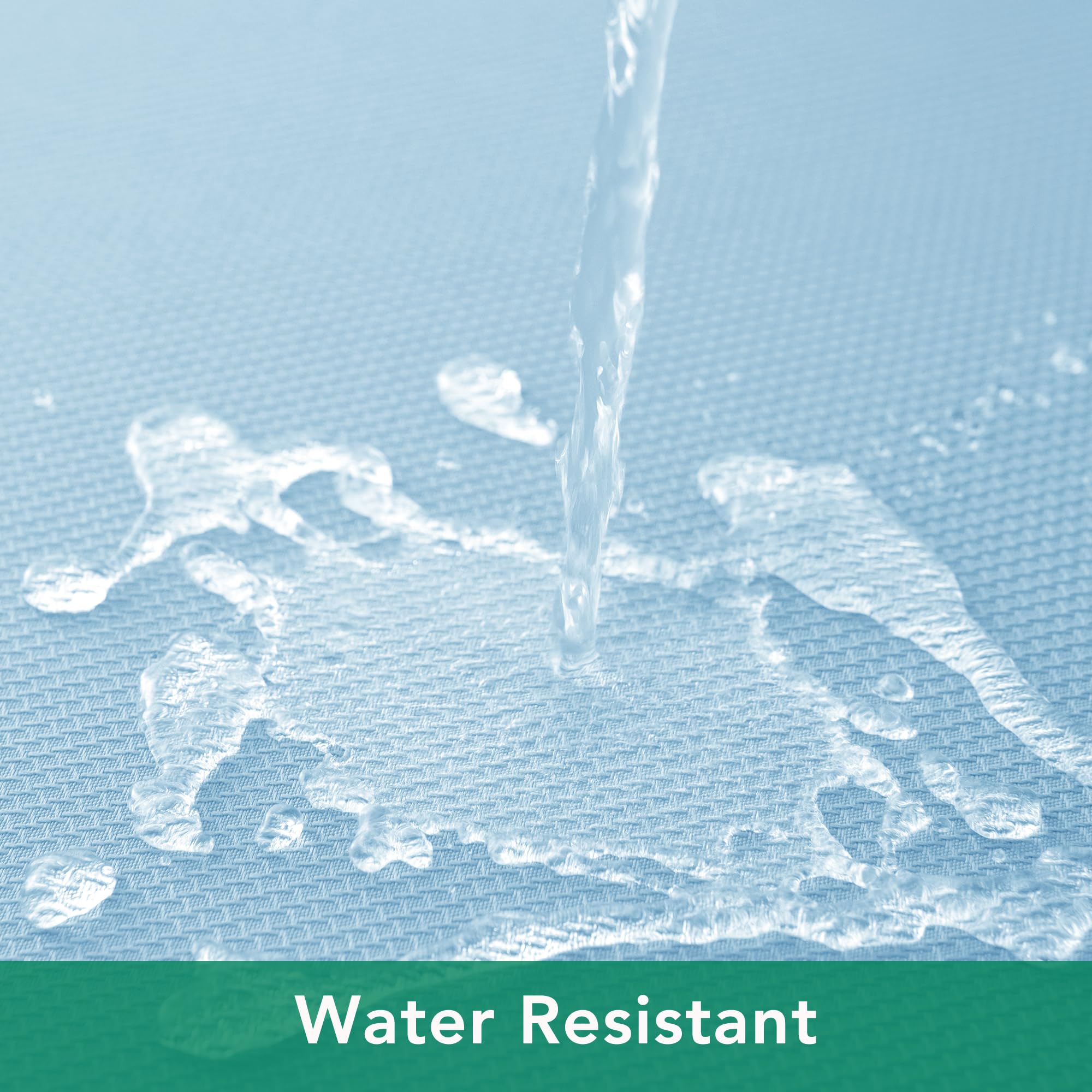 Biscaynebay 54x54 tablecloth on dining table set for family meal