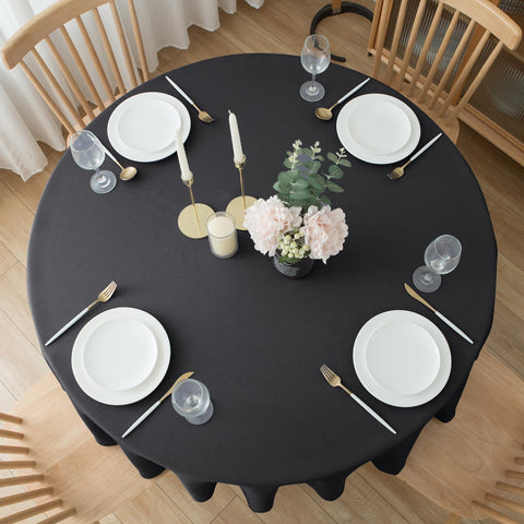 70-inch Biscaynebay round tablecloth fits many round tables and setups.