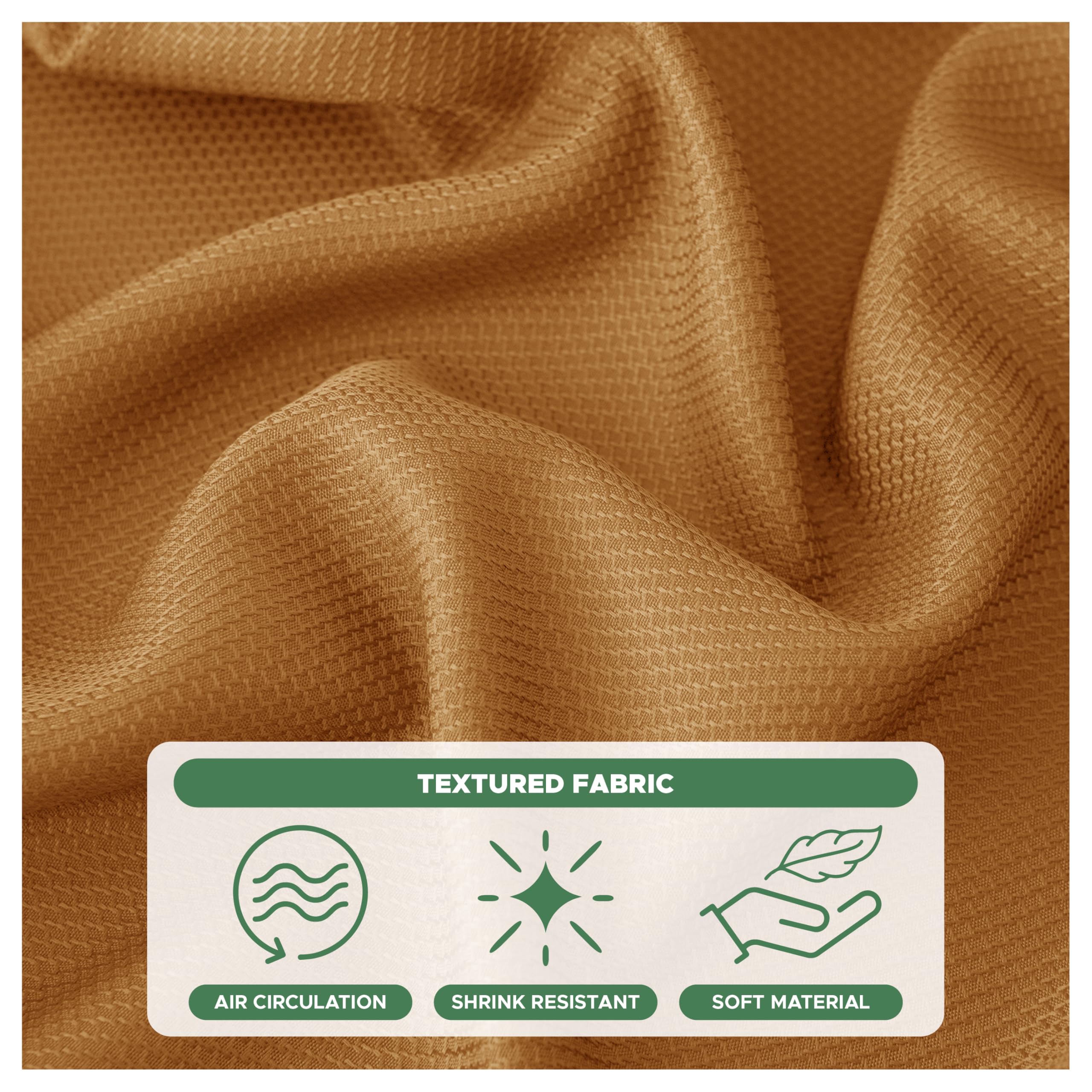 Biscaynebay fall tablecloth fits tables from 28 to 48 inches.