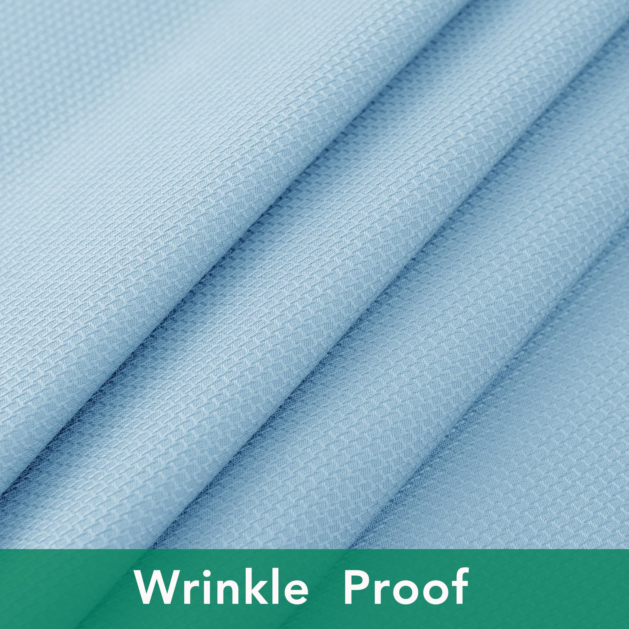 Biscaynebay foldable round tablecloth convenient for storage and transport.