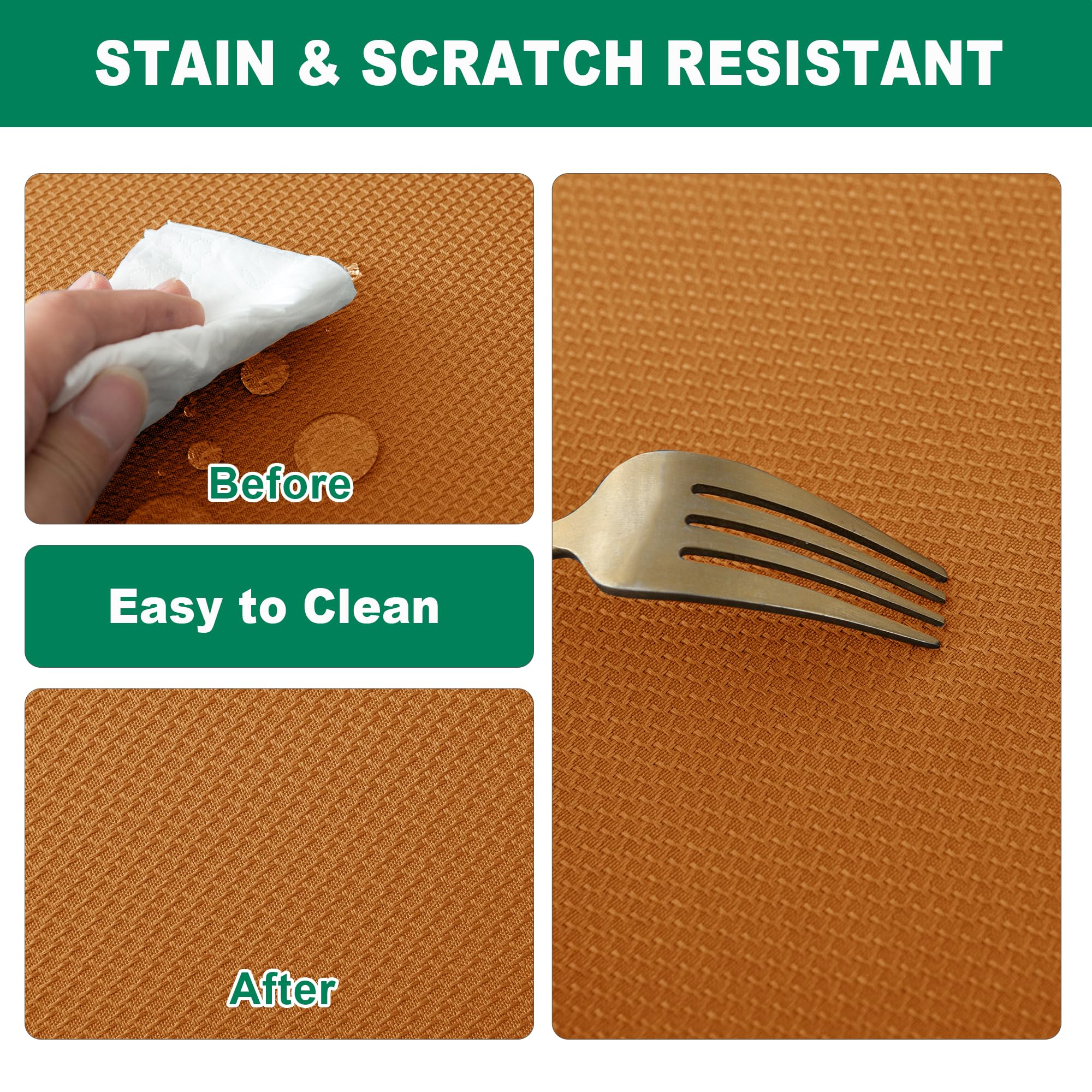 Biscaynebay machine washable tablecloth simplifies post-event cleaning