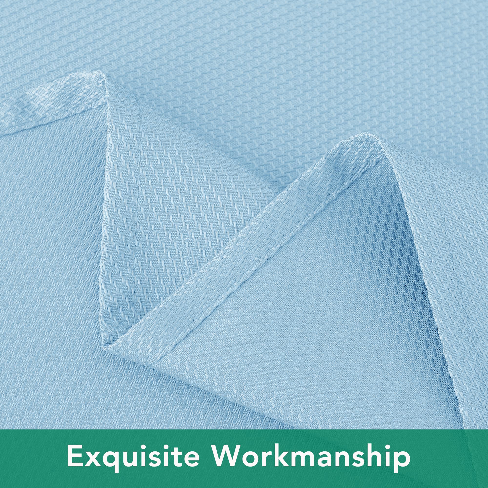 Biscaynebay multiuse round tablecloth fits weddings, family dinners, and parties.