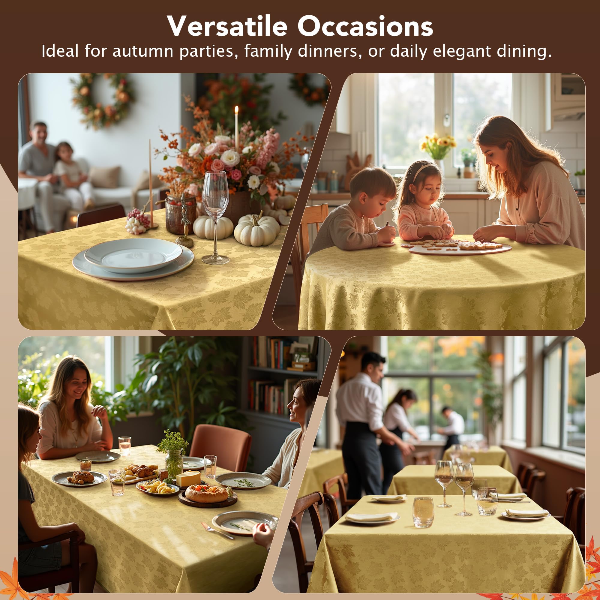 Biscaynebay outdoor picnic tablecloth adding color to casual meals