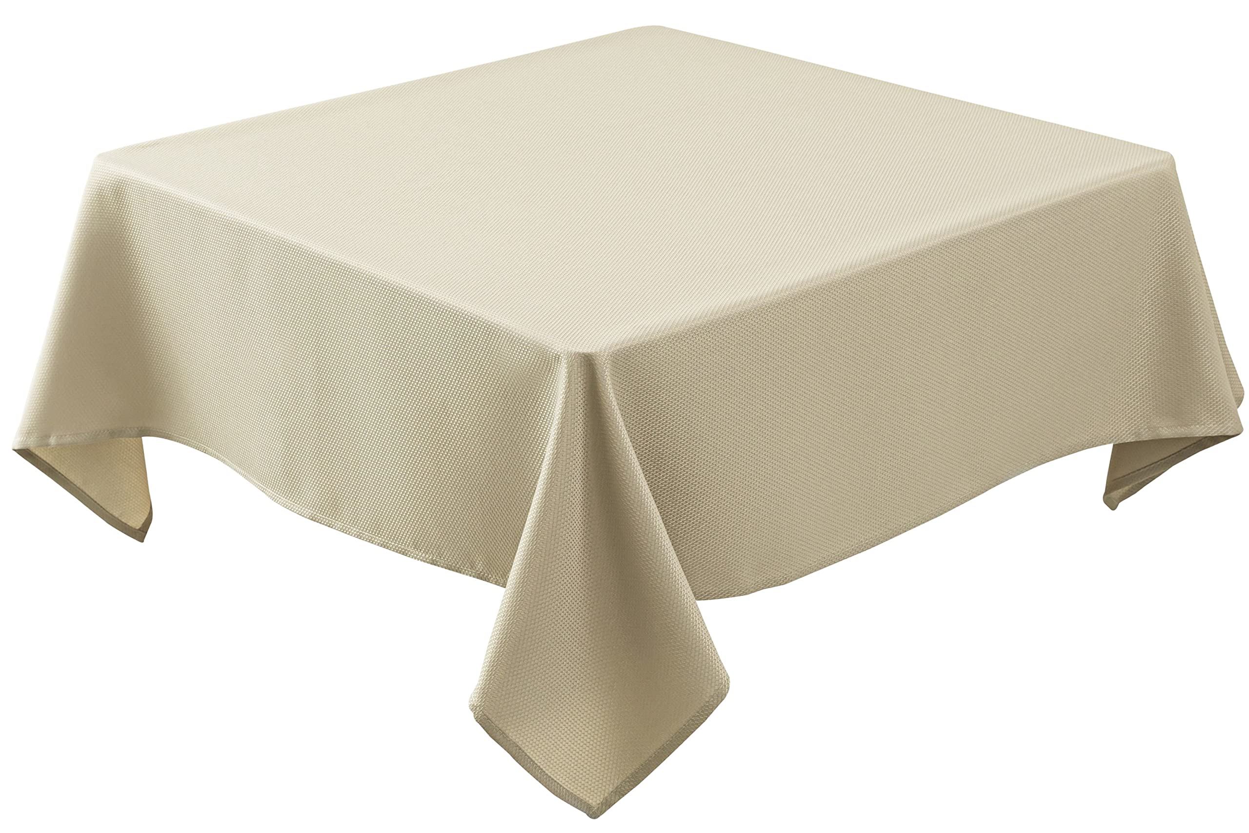 Biscaynebay tablecloth 60x60 natural texture enhances contemporary dining.