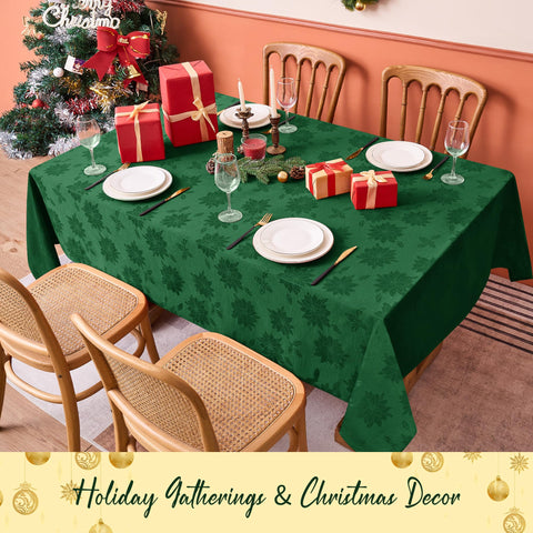 Biscaynebay tablecloth drape view for a refined dining room setup