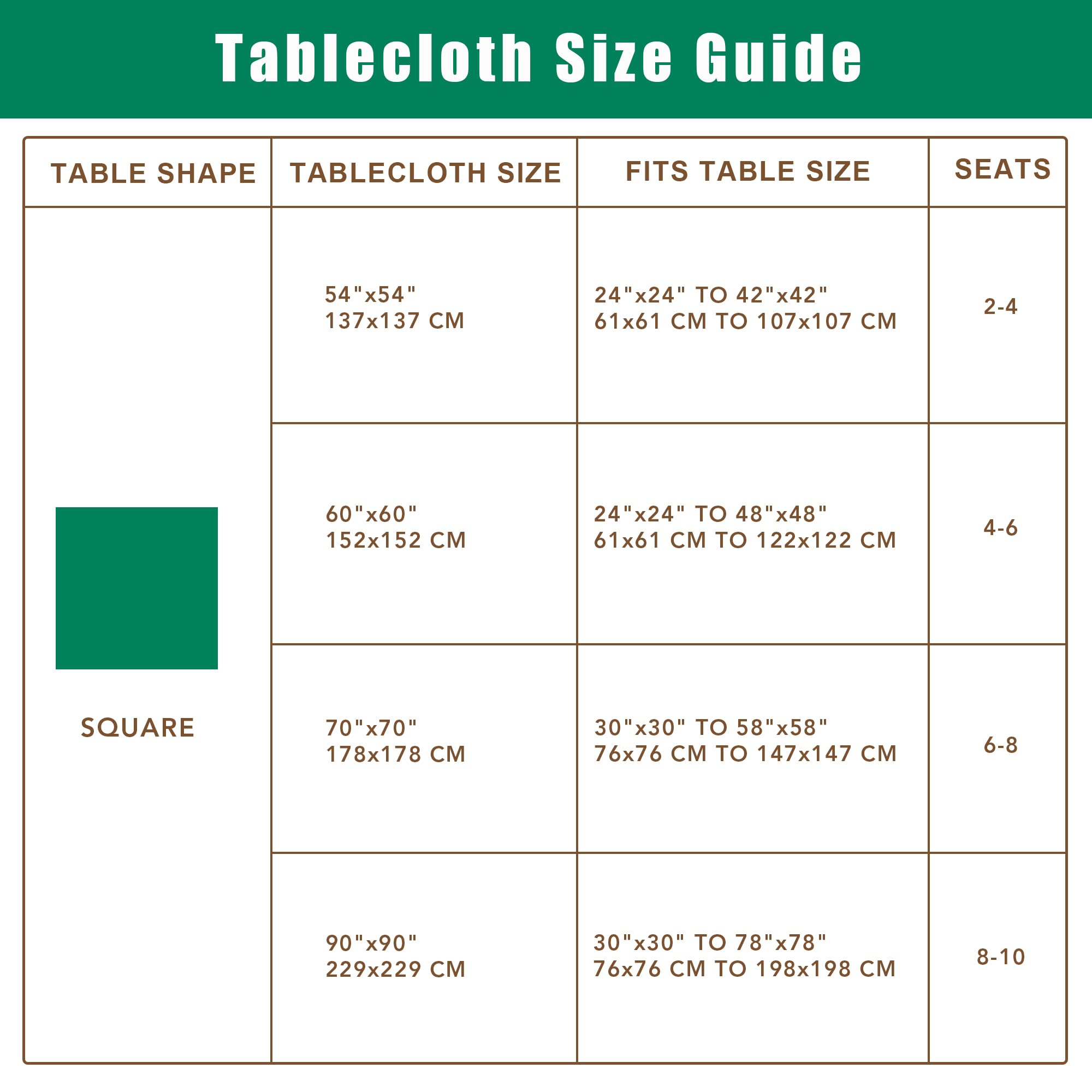 Biscaynebay tablecloth elegant dining setup suitable for casual and formal occasions.