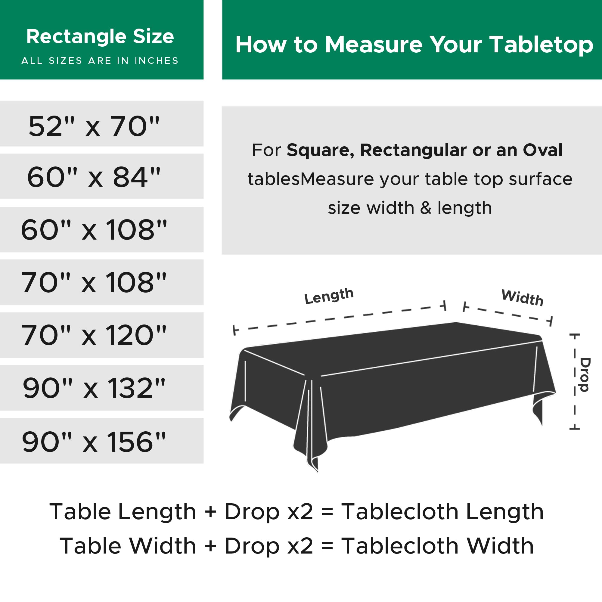 Biscaynebay tablecloth is machine washable for easy cleanup.
