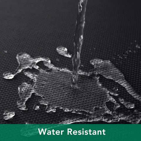 Biscaynebay tablecloth showing water beads for spill resistance