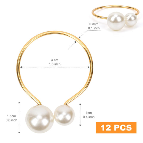 Bituinra napkin ring inner diameter 4 cm ensures secure, stylish placement.