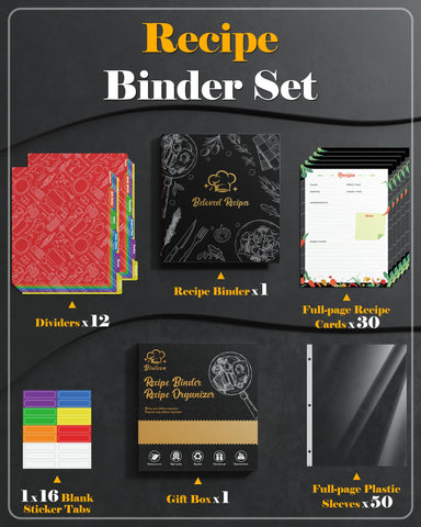 BiuLeon inside cover charts displaying conversions and substitutions for quick kitchen decisions.