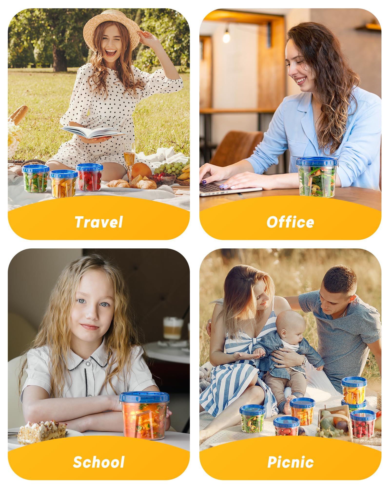 BiuLeon reusable plastic storage supports eco-friendly daily use.