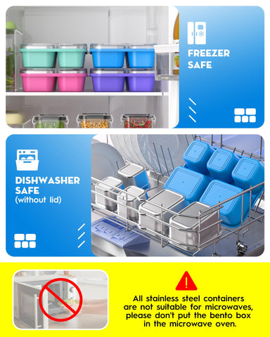 BiuLeon Snackle Box ideal for school, picnics, and travel.