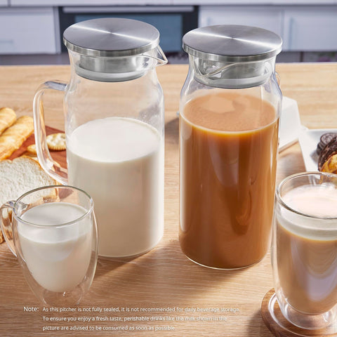 Bivvclaz 2L dishwasher-safe pitcher for quick, convenient cleaning.