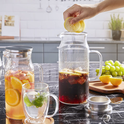 Bivvclaz 2L large-capacity water carafe ready for gatherings and refills.