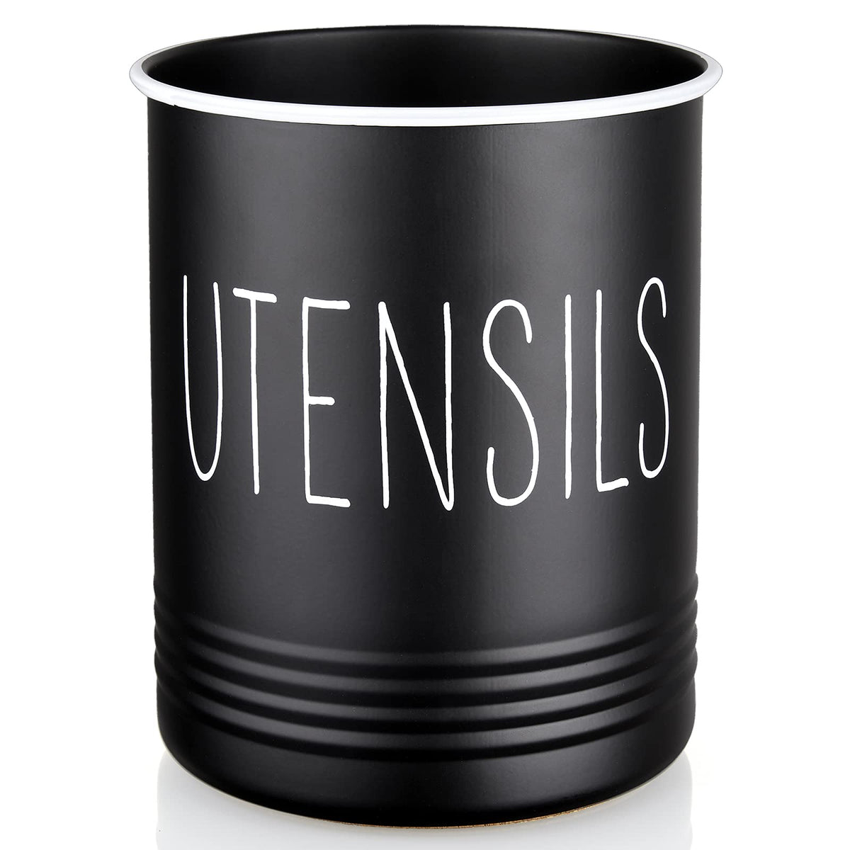 Bivvclaz kitchen utensil holder front view; keeps utensils organized on the counter.