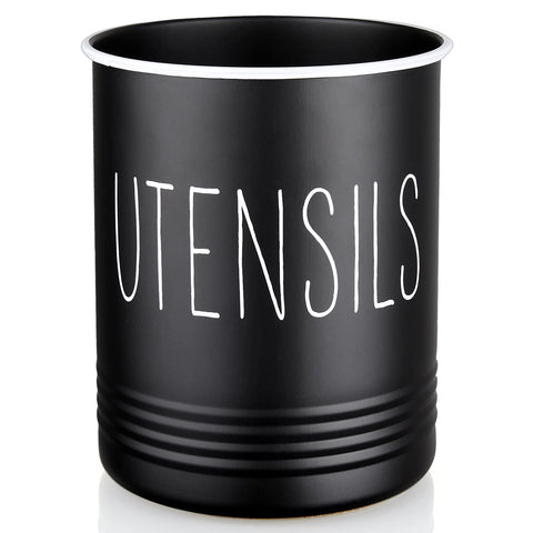 Bivvclaz kitchen utensil holder front view; keeps utensils organized on the counter.