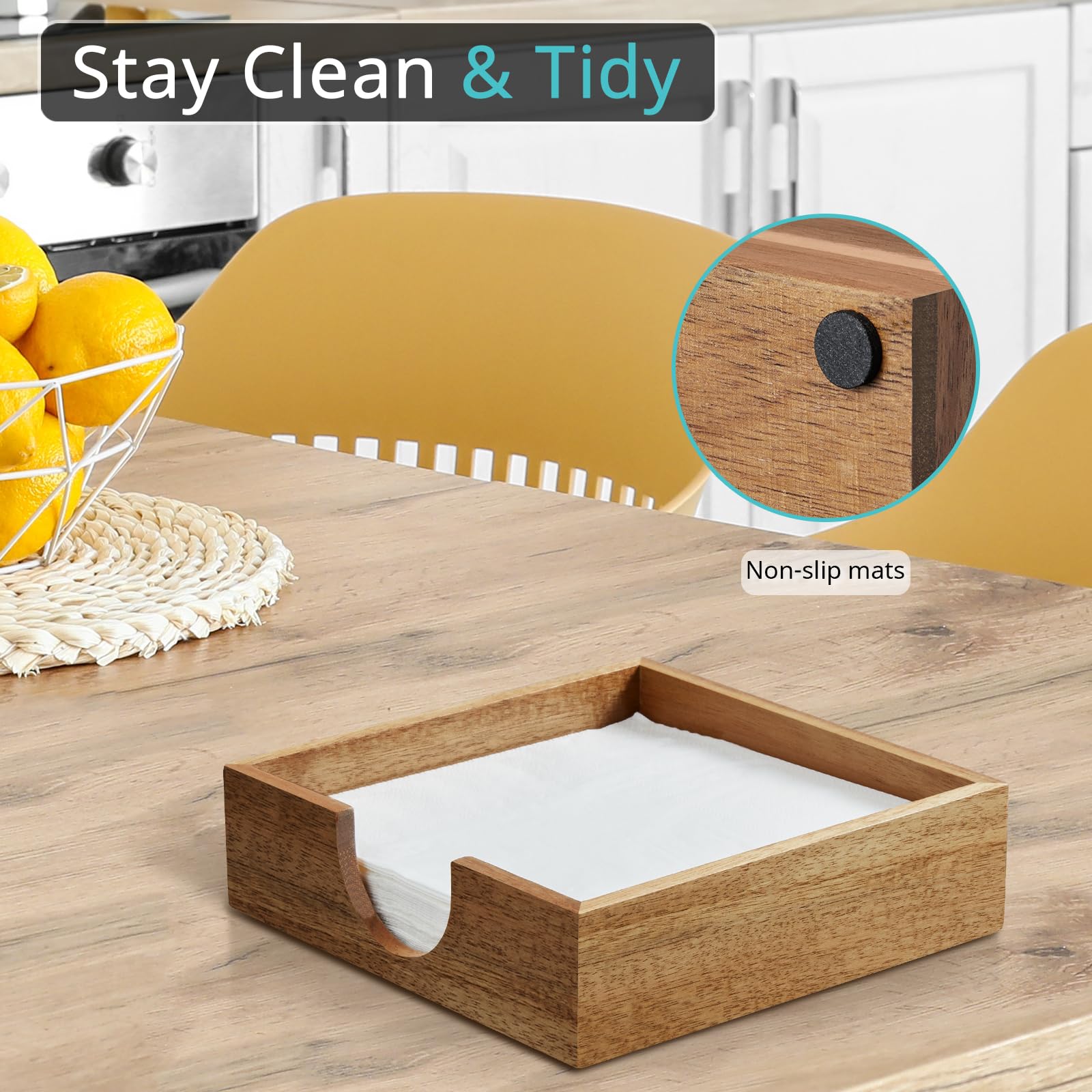 Bivvclaz solid acacia wood construction for durable daily use
