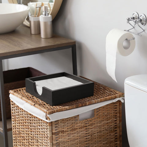 Bivvclaz wooden napkin holder enhances table decor at home.