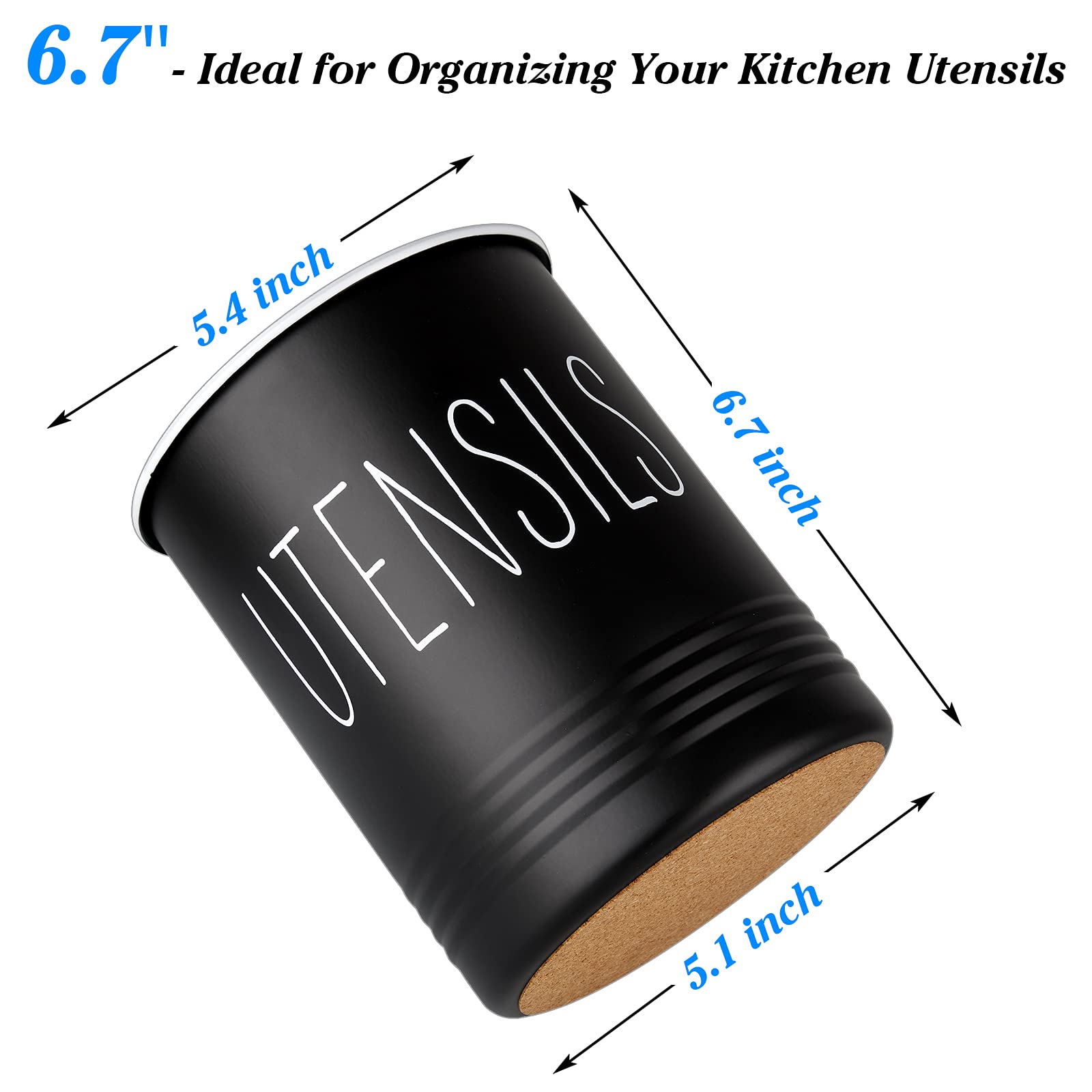 Bivvclaz utensil holder side-angle view illustrating tall design for stability.