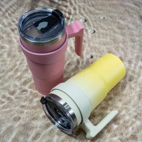 BJPKPK tumbler and lids are dishwasher safe for quick cleanup.