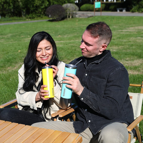 BJPKPK Includes lid and straw for versatile sipping.