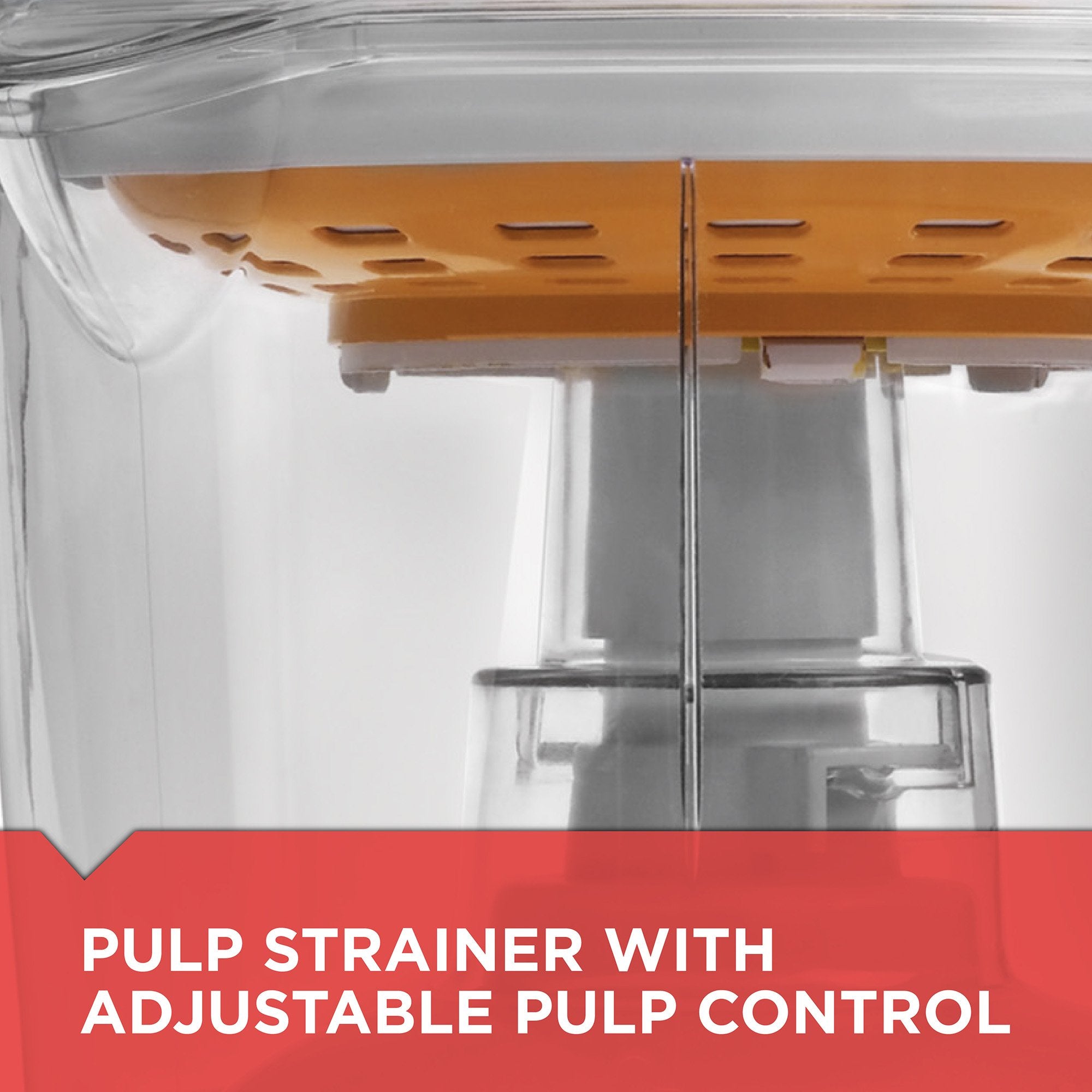 BLACK+DECKER juicer with adjustable pulp control for smoother or pulpy juice