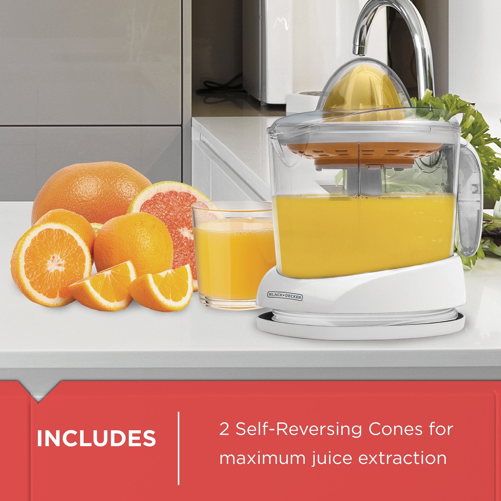 BLACK+DECKER CJ625 dishwasher-safe parts for quick cleanup