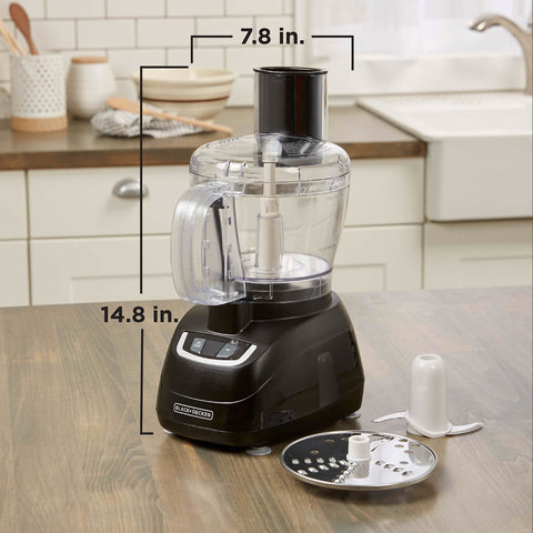 BLACK+DECKER FP1600B compact design fits on countertops easily.