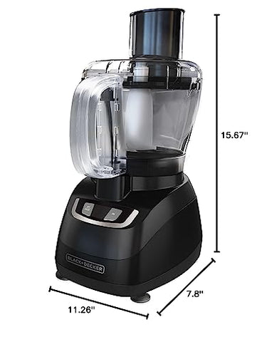 BLACK+DECKER FP1600B ideal for preparing fruits and vegetables in batches.