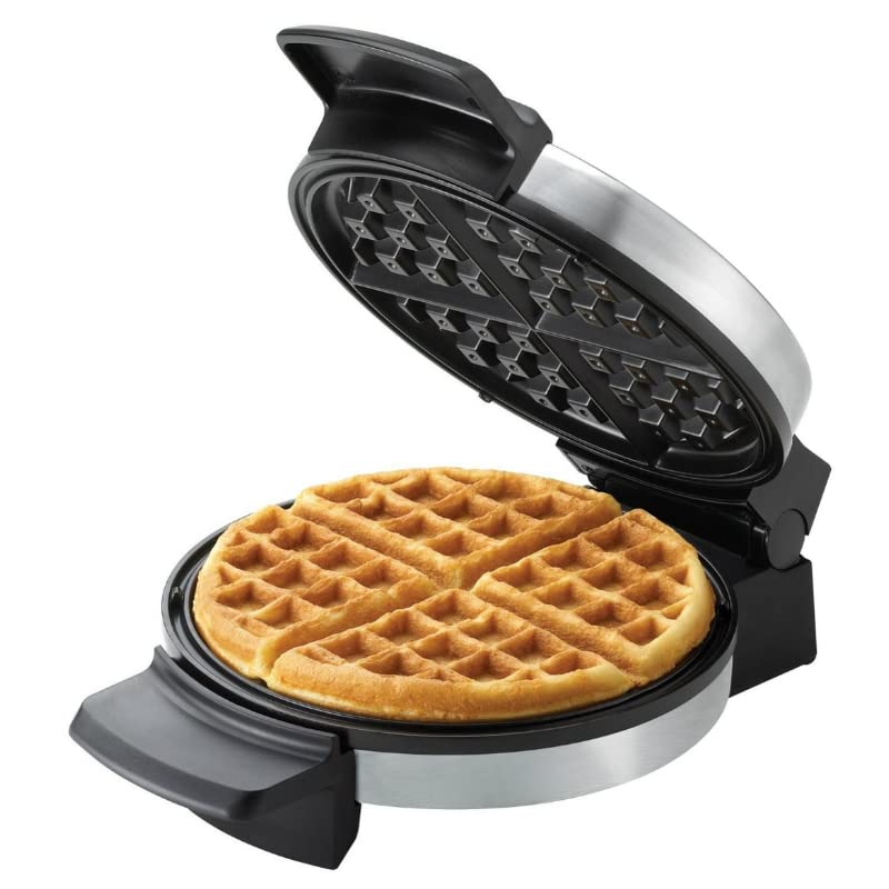 Close-up of WMB500 waffle grid nonstick surface for easy release